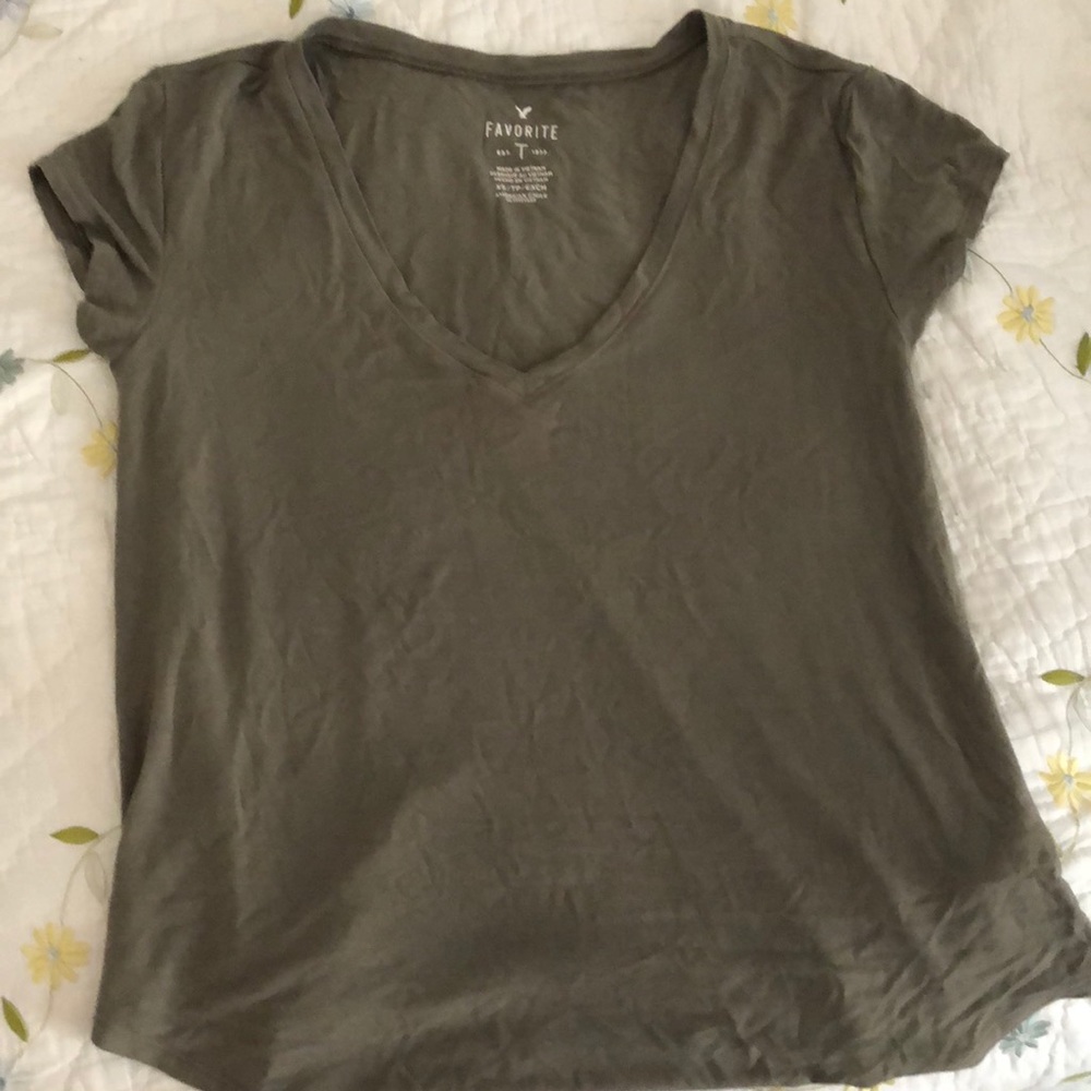 Army green t shirt
